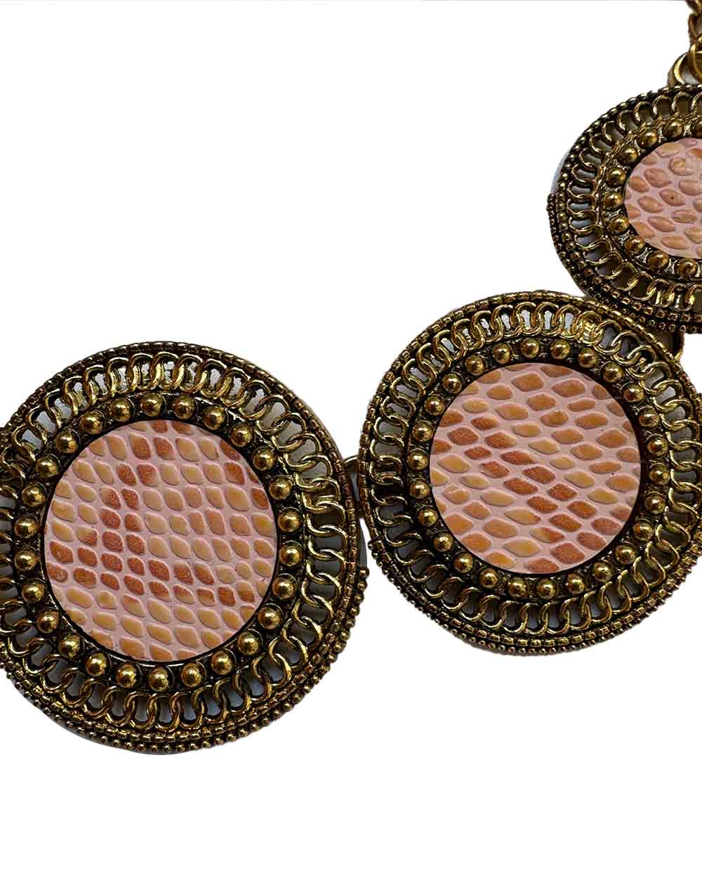 Collar y aretes - talla única